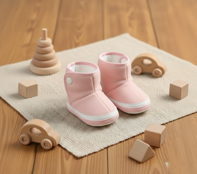 Botita no caminante rosa