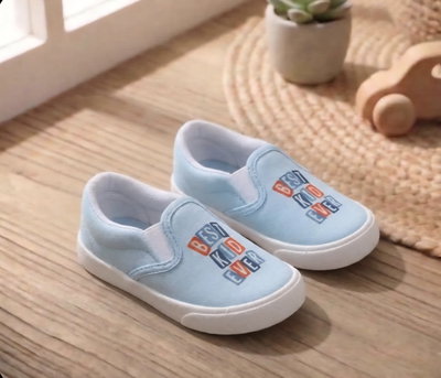 Panchita celeste estampada