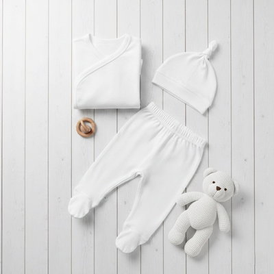 Ajuar prima 3 piezas unisex