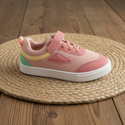 Zapa velcro sport rosa