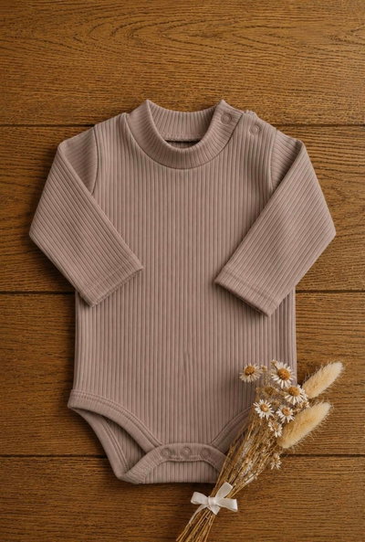 Body polera termico chocolate