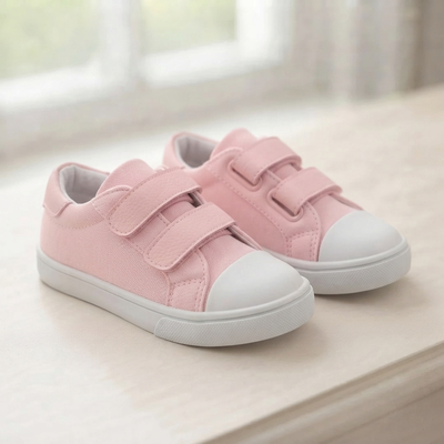 Zapa velcro rosa