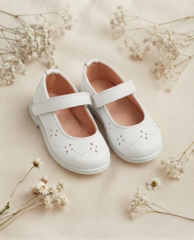 Zapatito calado blanco