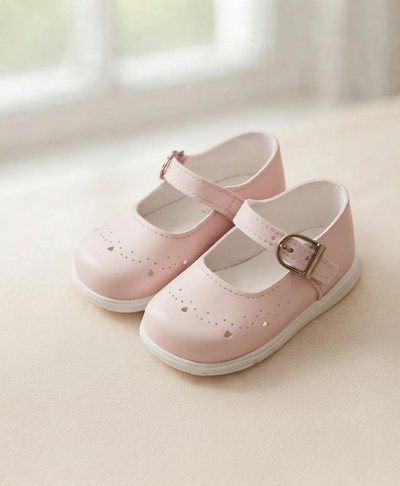 Zapatito beba rosa