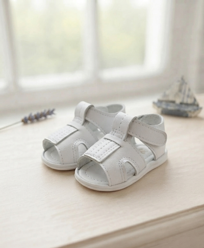Sandalia blanca unisex