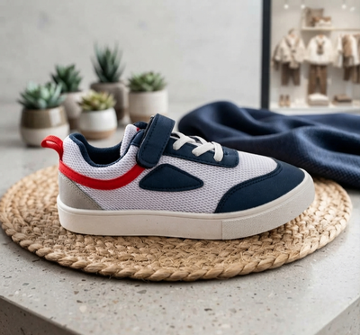 Zapa velcro sport azul
