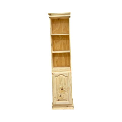 BIBLIOTECA DE PINO CON PUERTAS 0.40 CM