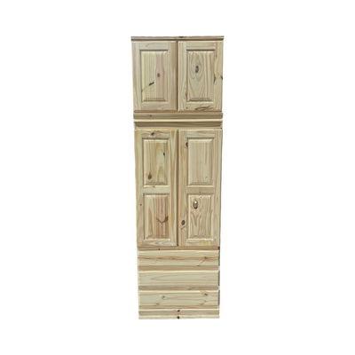 ROPERO ECO DE PINO CON ALZADA 0.80 CM