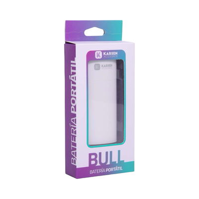 KARSEN CARGADOR PORTATIL POWER BANK 6000 mAh BULL
