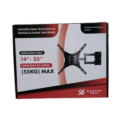 EXXTRA TECH SOPORTE CON BRAZO MOVIL 14” a 55” 