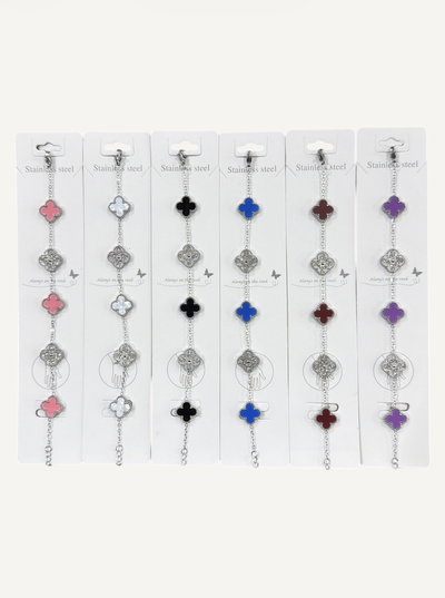 Pulsera Van Cleef con brillos