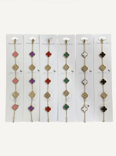 Pulsera Van Cleef con brillos