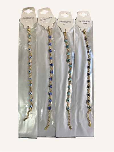 Pulsera ojo turco x 12u