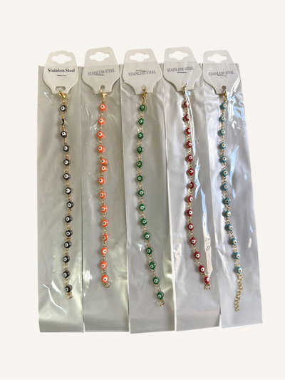 Pulsera ojo turco x 12u