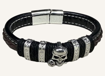 Pulsera cuerina
