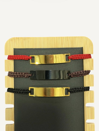 Pulsera de hilo regulable