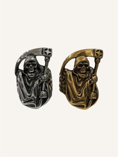 Anillo macizo san la muerte