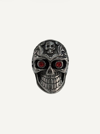 Anillo macizo calavera