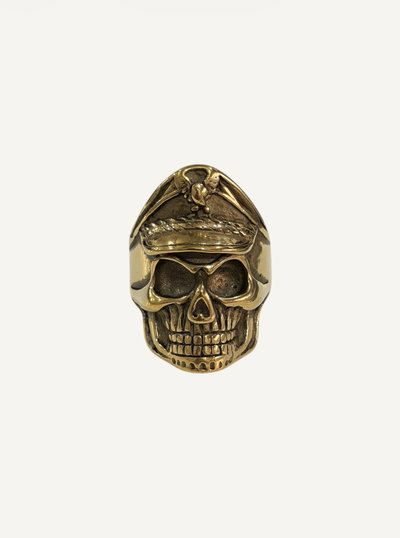 Anillo macizo calavera