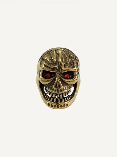 Anillo macizo calavera
