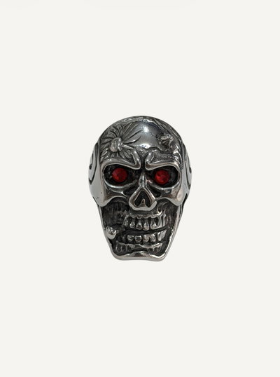 Anillo macizo calavera