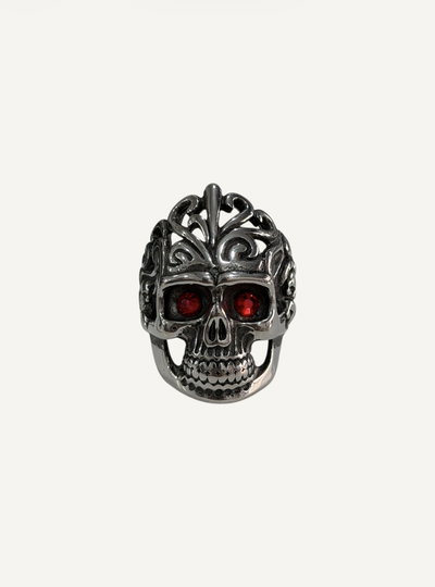 Anillo macizo calavera
