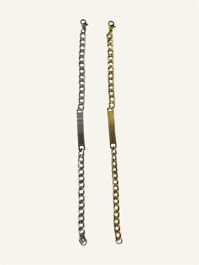Pulsera con chapita