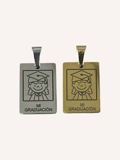 Dijes de egresados mujer 