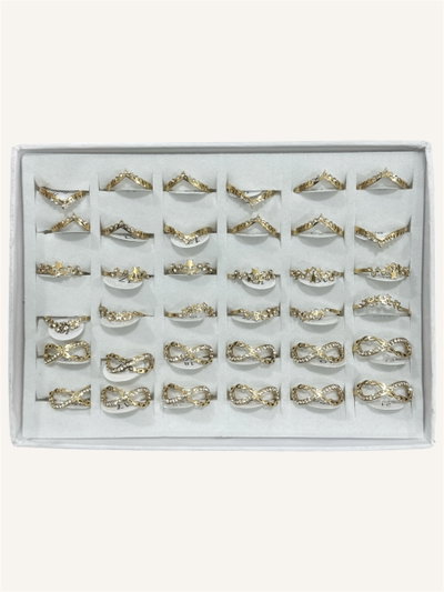 Anillos surtidos x caja 1937-AB