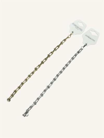 Pulseras de acero estilo Tiffany 10855/6
