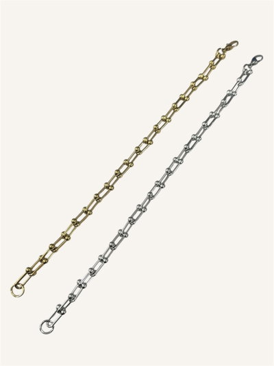 Pulseras de acero estilo Tiffany 10847/8