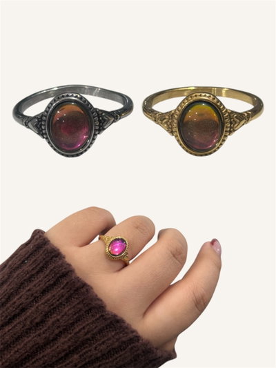 Anillos macizos multicolores x caja 087