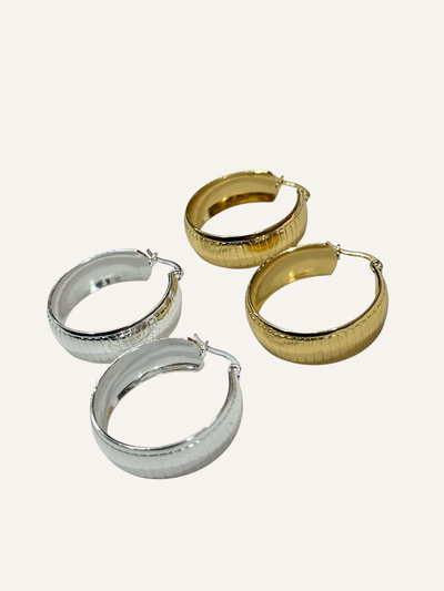 Aros tira 12 pares. Redondos 