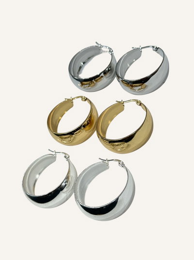 Aros tira 12 pares. Redondos 