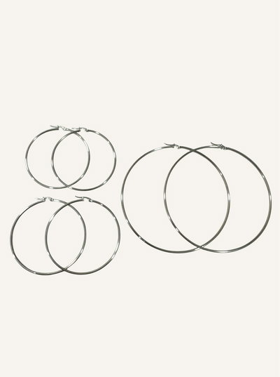 Aros tira 12 pares. Redondos 