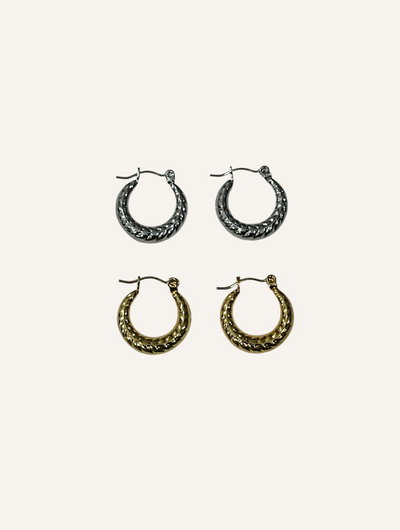 Aros tira 12 pares. Redondos 