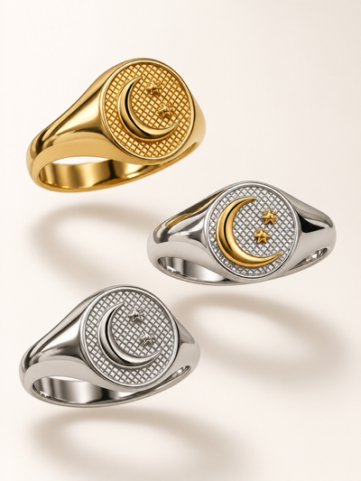 Anillos - Luna y estrellas 00452/00453/00437