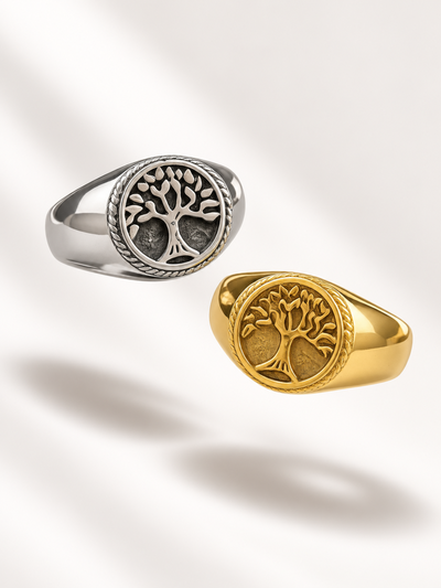 Anillos macizos - Árbol de la vida 036