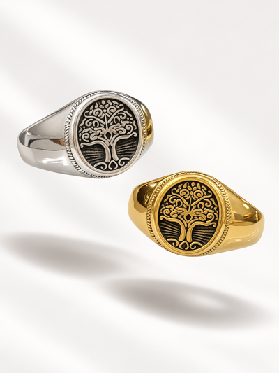 Anillos macizos - Árbol de la vida 031