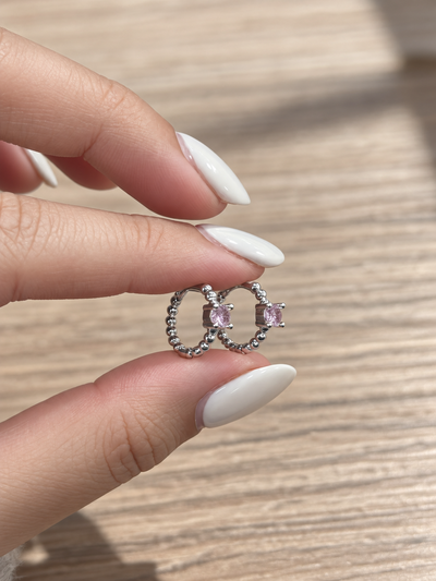 Aros por blíster con strass 1813-ABC