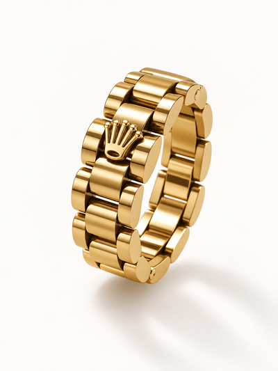 Anillos articulados Rolex - Dorado