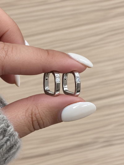 Aros por blíster con strass 2225-ABC