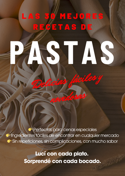 Las Mejores 30 Recetas de Pastas
