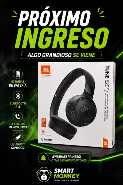 AURICULARES JBL  TUNE 520