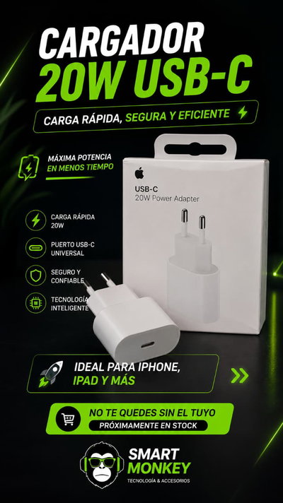 CARGADOR DE IPHONE 
