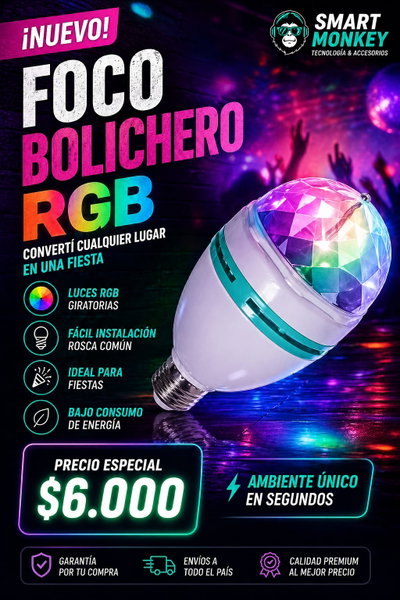 FOCO GIRTORIO BOLICHERO