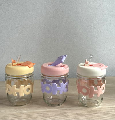 Vaso infantil vidrio grueso