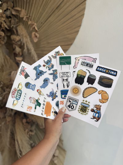 Sticker a prueba de agua