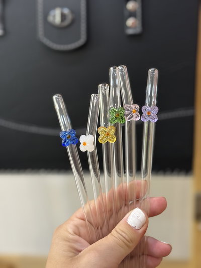 Sorbete de vidrio FLOR