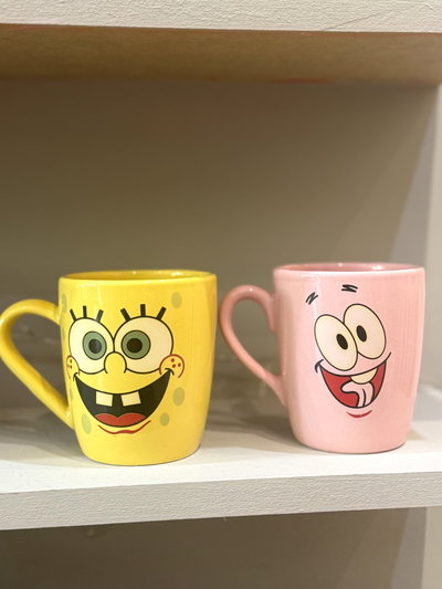 Taza BOB + PATRICIO (x2)